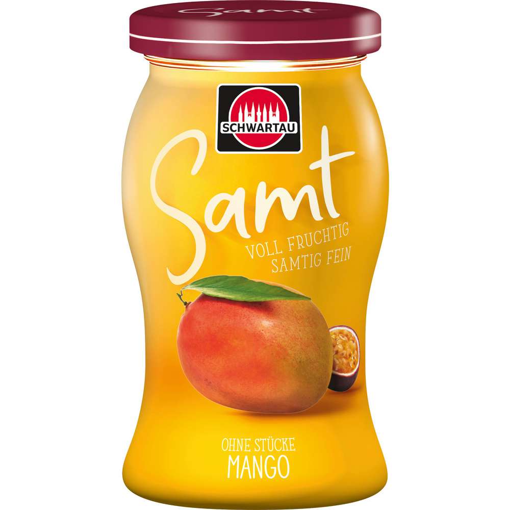Produktabbildung Schwartau Fruchtaufstrich Samt, Mango