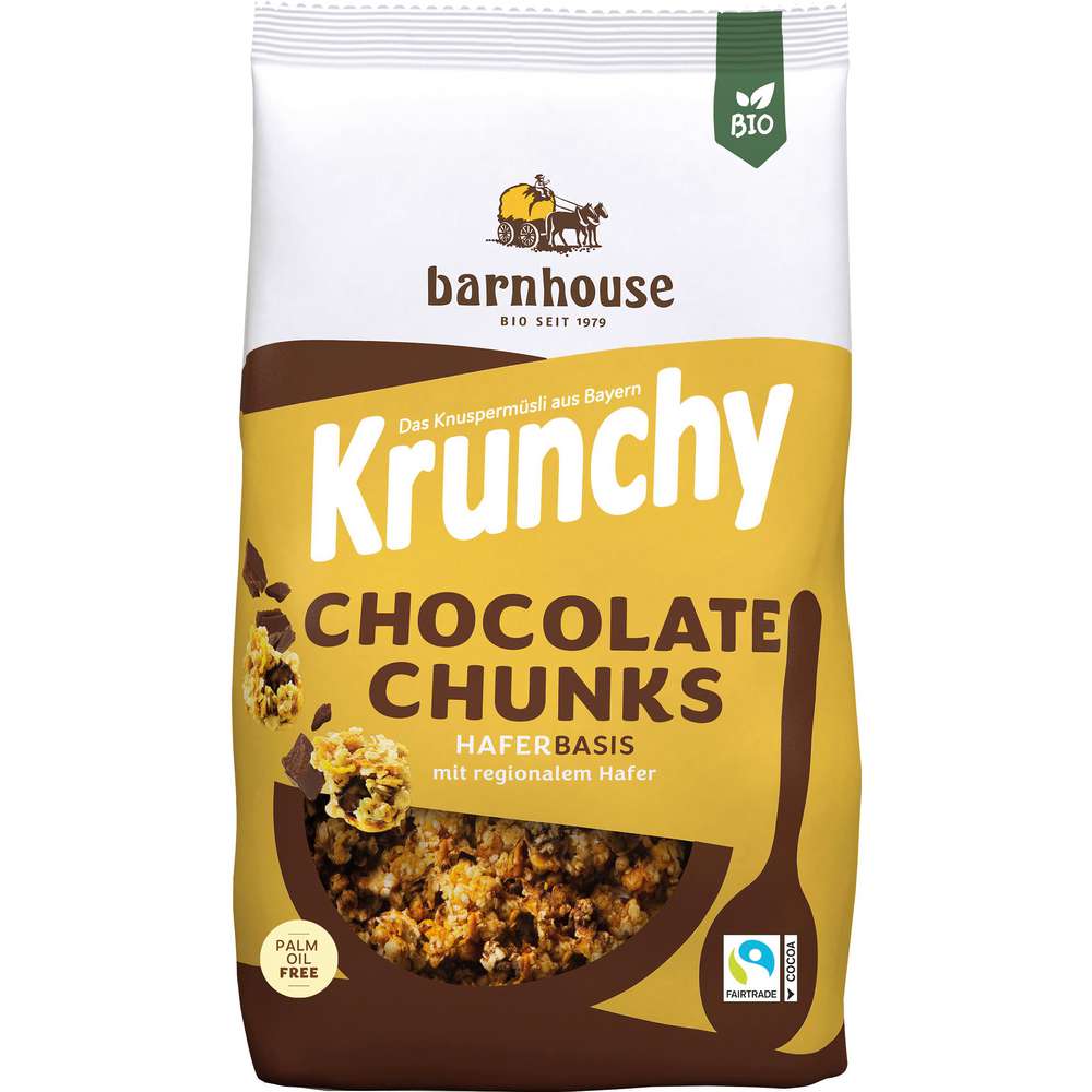 Produktabbildung barnhouse Krunchy Chocolate Chunks