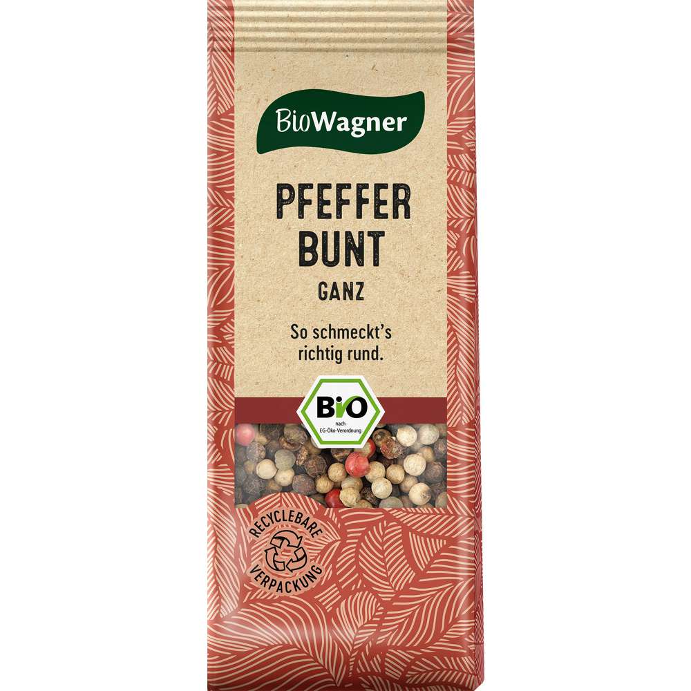 Produktabbildung Bio Wagner Bio Pfeffer bunt ganz