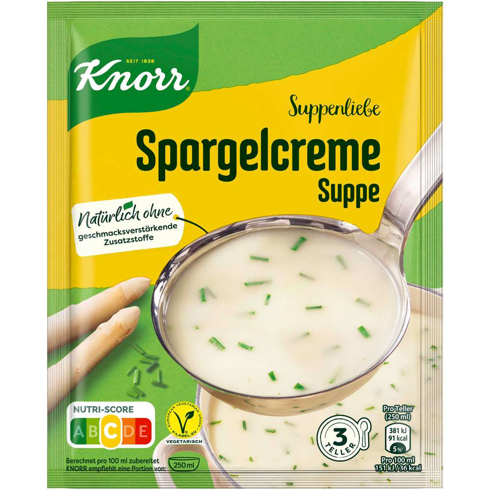 Produktabbildung Knorr Suppenliebe Spargel Cremesuppe
