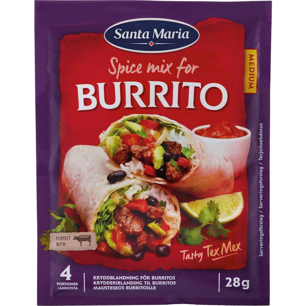 Produktabbildung SANTA MARIA Würzmischung Burrito