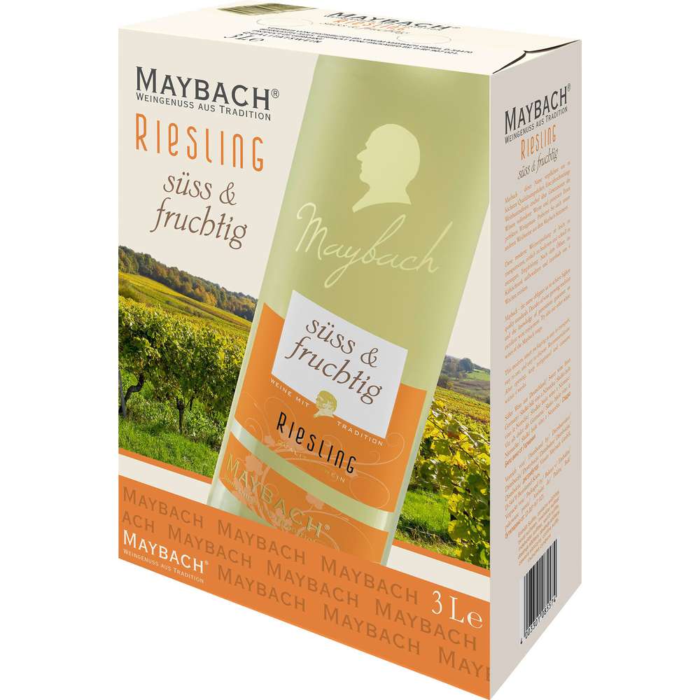 Produktabbildung Maybach Riesling süß & fruchtig