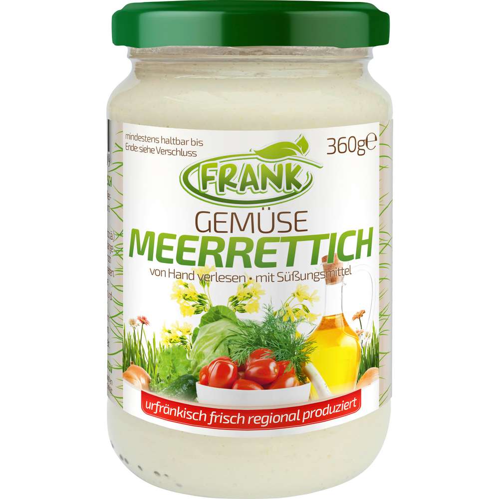 Produktabbildung Frank Meerrettich, Gemüse