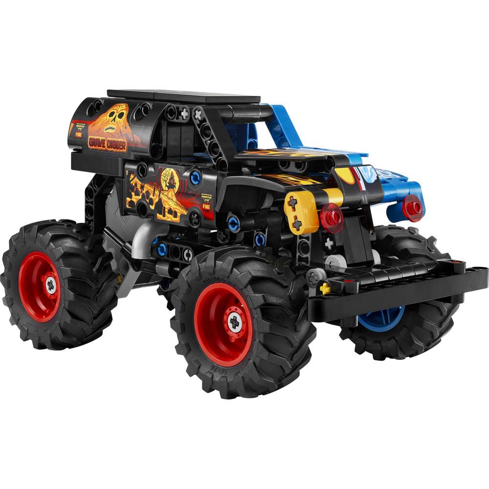 Produktabbildung Lego LEGO Technic Monster Jam Grave Digger Feuer und Eis 42219