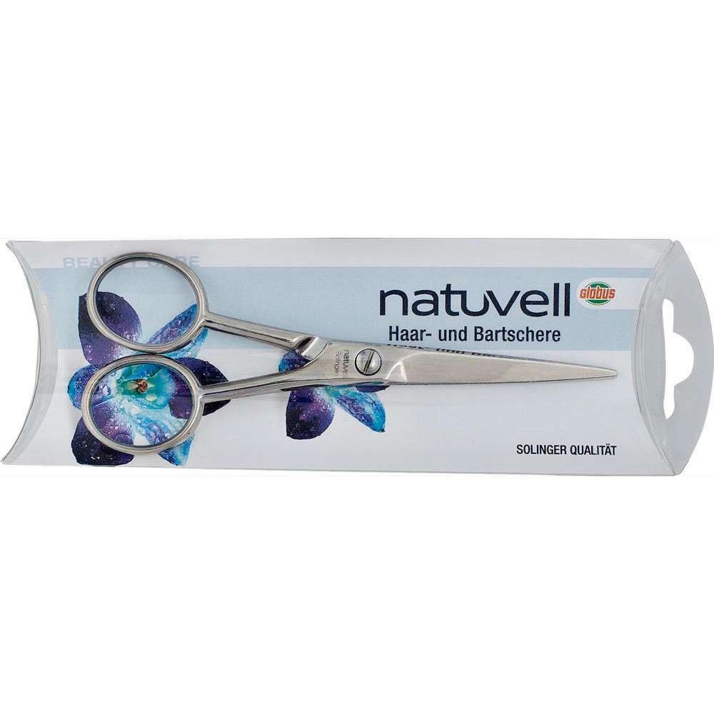 Produktabbildung natuvell Haar- und Bartschere