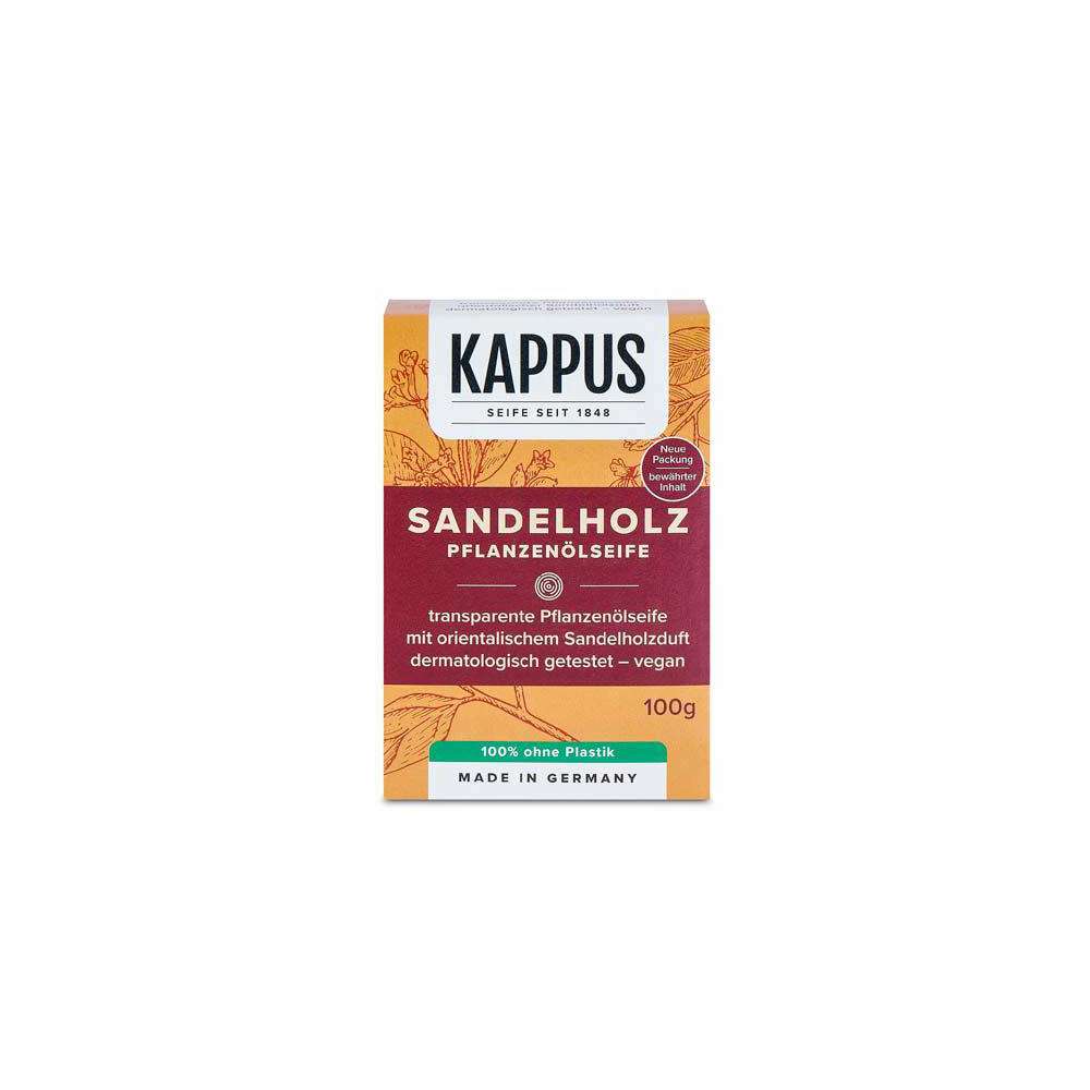 Produktabbildung Kappus Sandelholz Pflanzenölseife