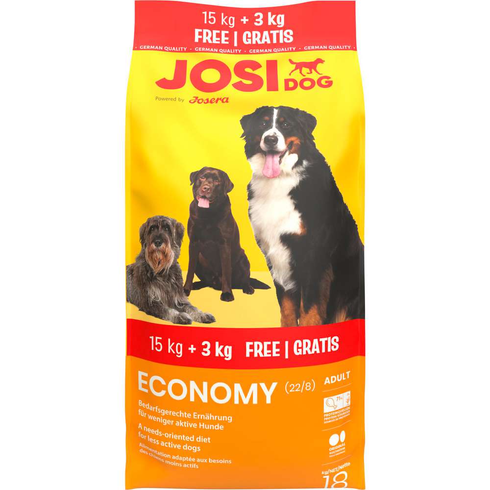 Produktabbildung JosiDog Hunde-Trockenfutter Adult, Economy