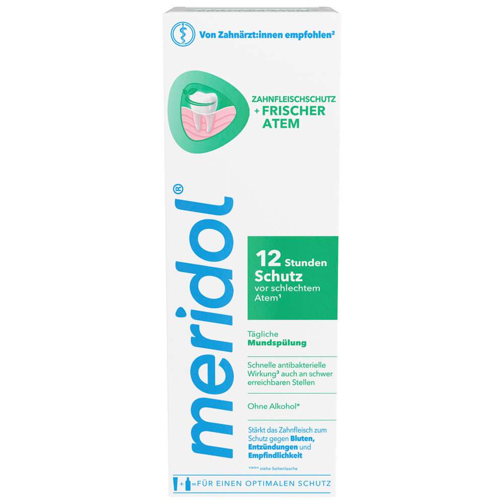 Produktabbildung meridol Mundspülung sicherer Atem