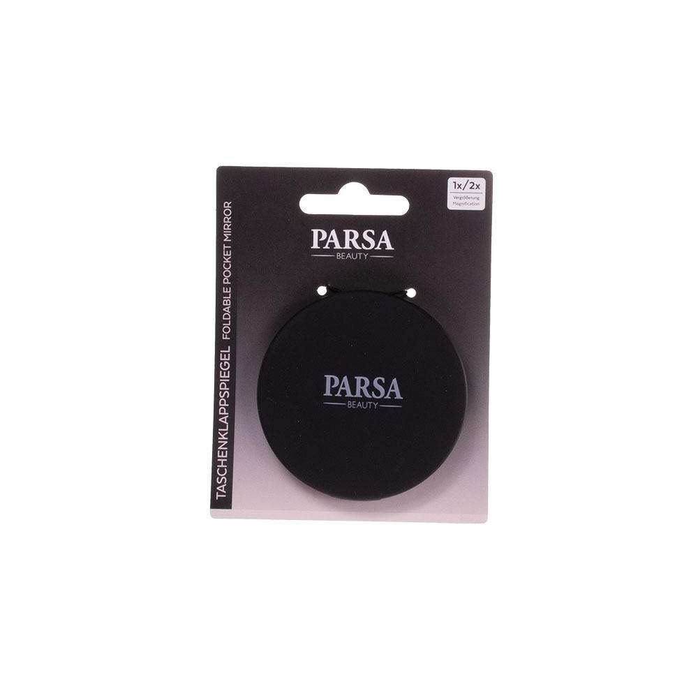 Produktabbildung Parsa Beauty Taschenklappspiegel, schwarz