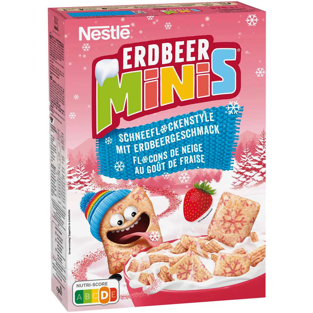 Produktabbildung Nestle Cornflakes Erdbeer Minis