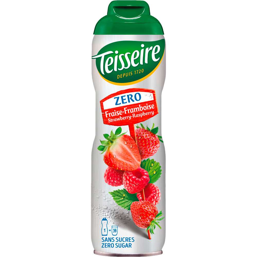 Produktabbildung Teissere Sirup, Strawberry-Raspberry Zero