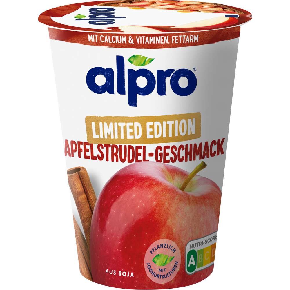 Produktabbildung Alpro Soja-Joghurtalternative, Apfelstrudel