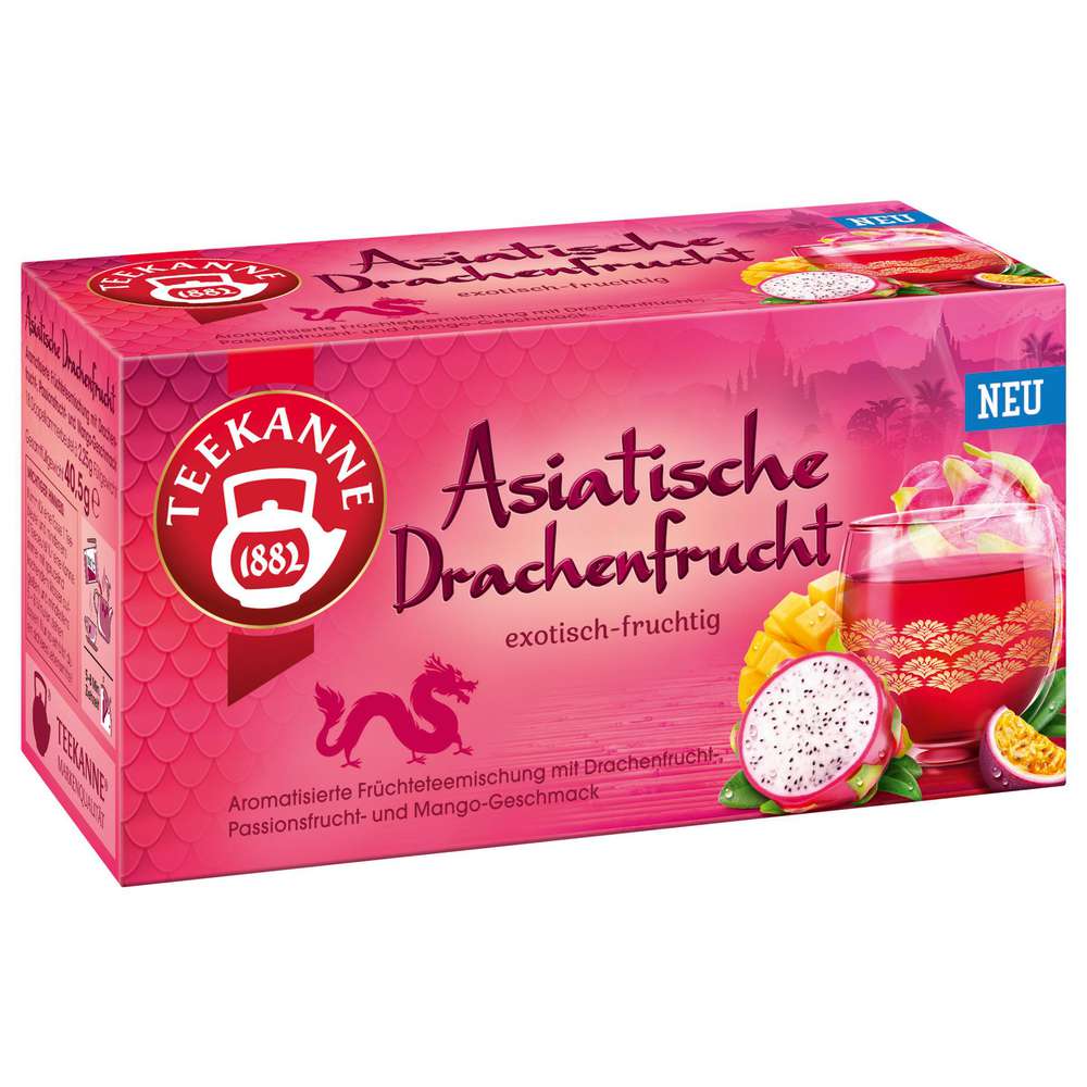 Produktabbildung Teekanne Ländertee, Asiatische Drachenfrucht