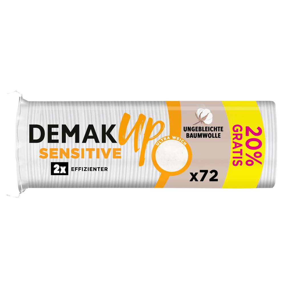 Produktabbildung Demak'Up Wattepads, Sensitive