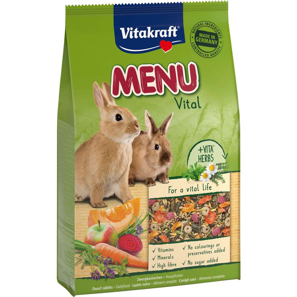 Produktabbildung Vitakraft Premium Menü Vital für Zwergkaninchen