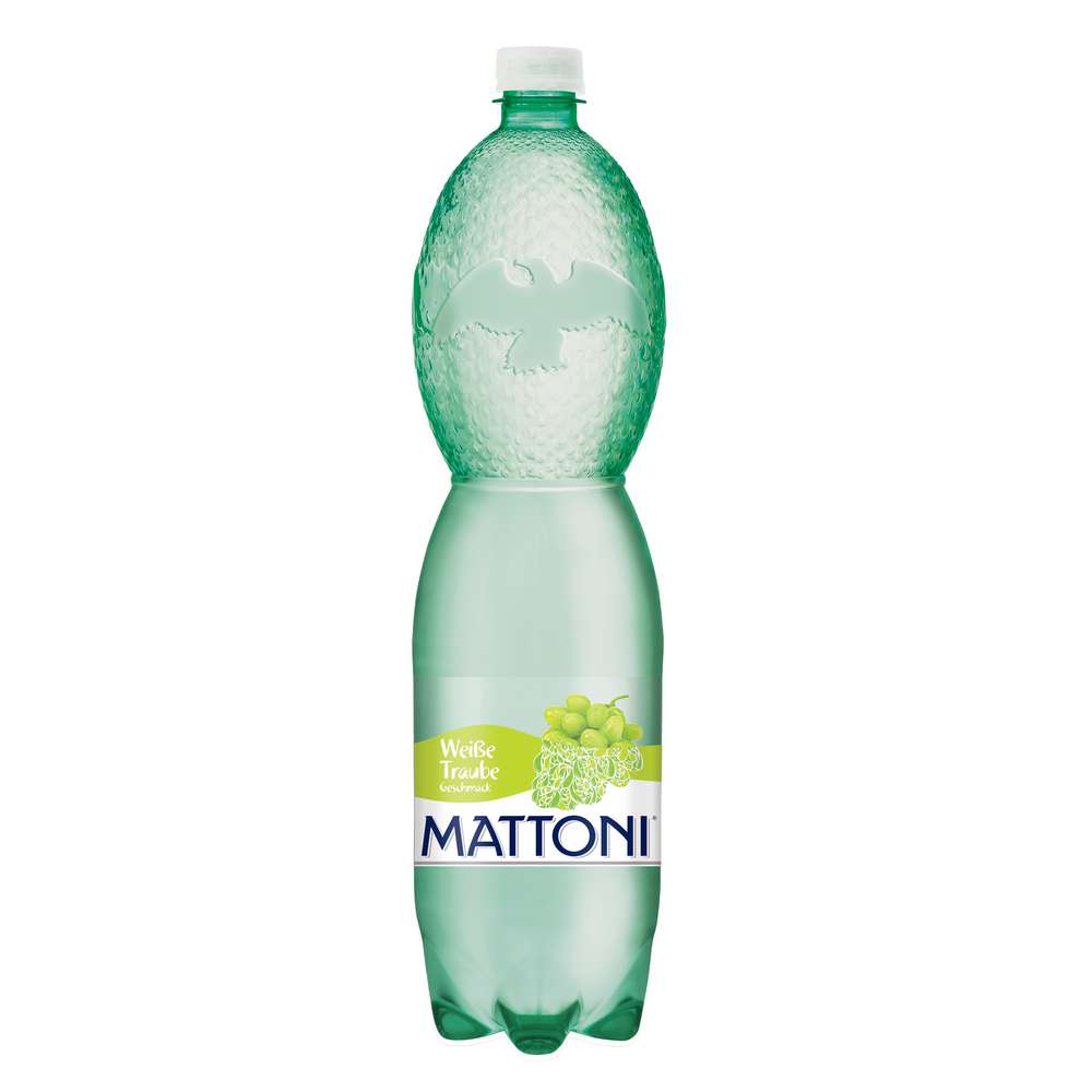 Produktabbildung Mattoni Weiße Traube Mineralwasser, mit Kohlensäure