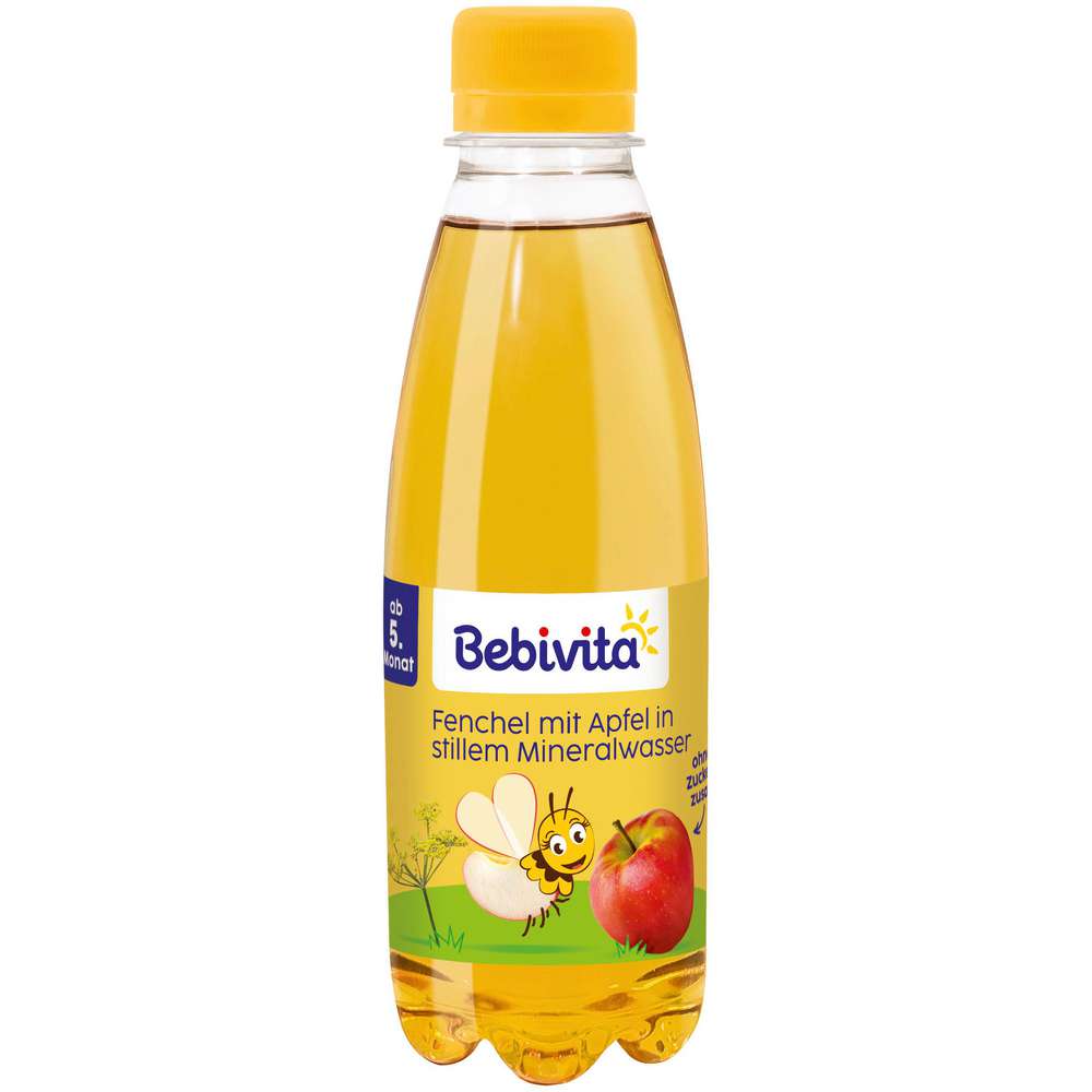 Produktabbildung Bebivita Schorle, Fenchel mit Apfel in stillem Mineralwasser