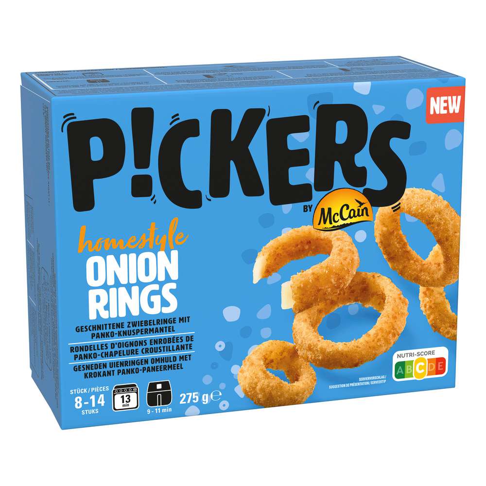Produktabbildung McCain Pickers Onion Rings, tiefgekühlt