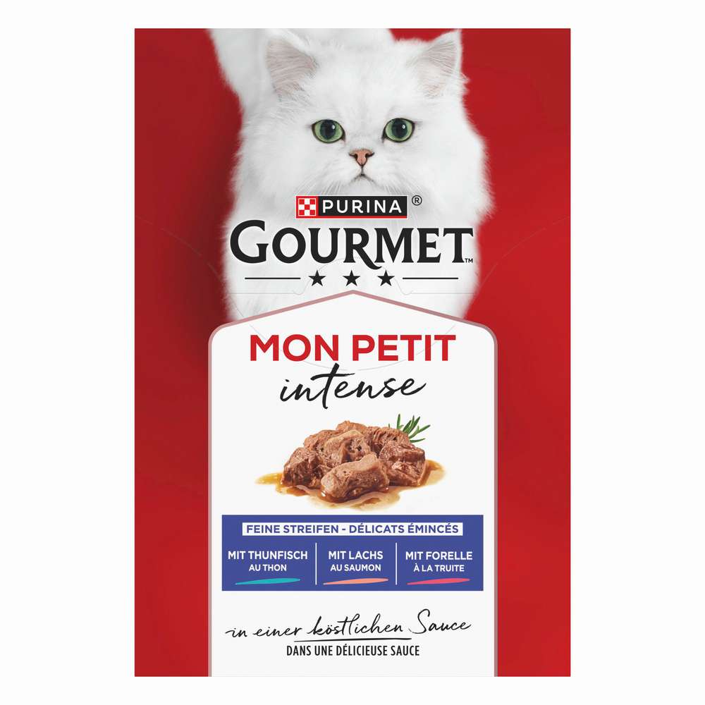 Produktabbildung Purina Katzen-Nassfutter Gourmet Mon Petit, Fisch