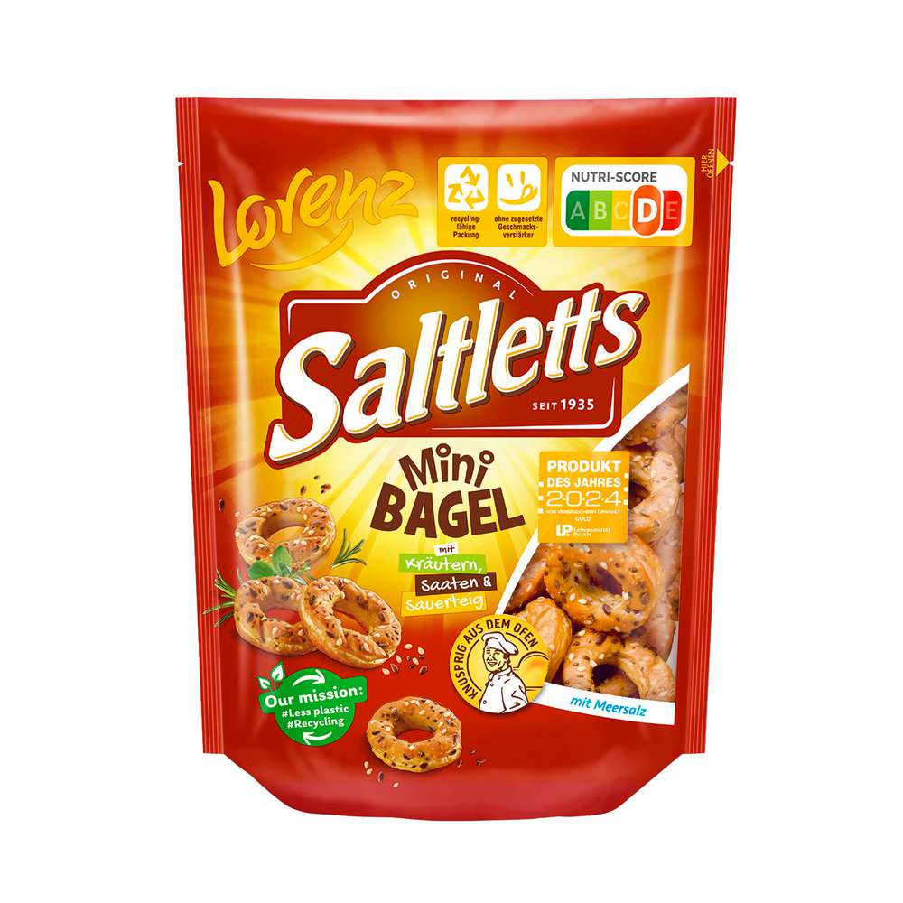 Produktabbildung Lorenz Saltletts Mini Bagel