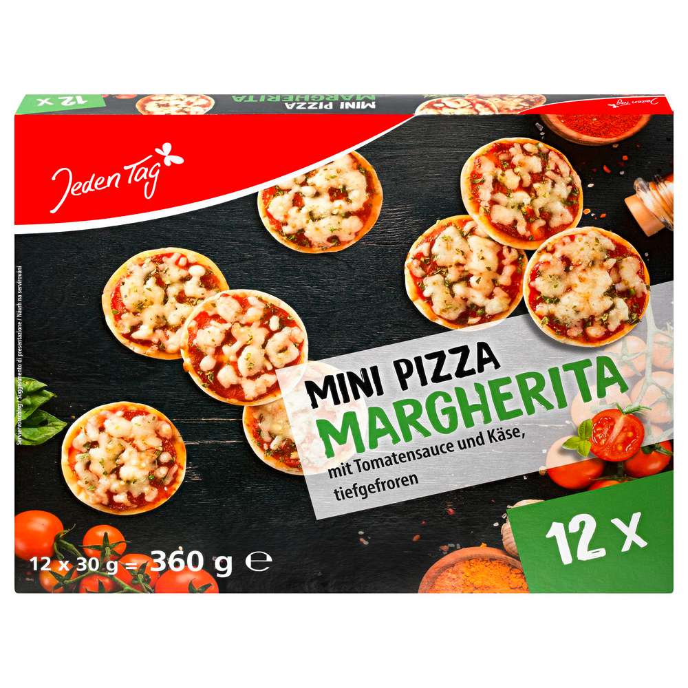 Produktabbildung Jeden Tag Mini Pizza Margherita