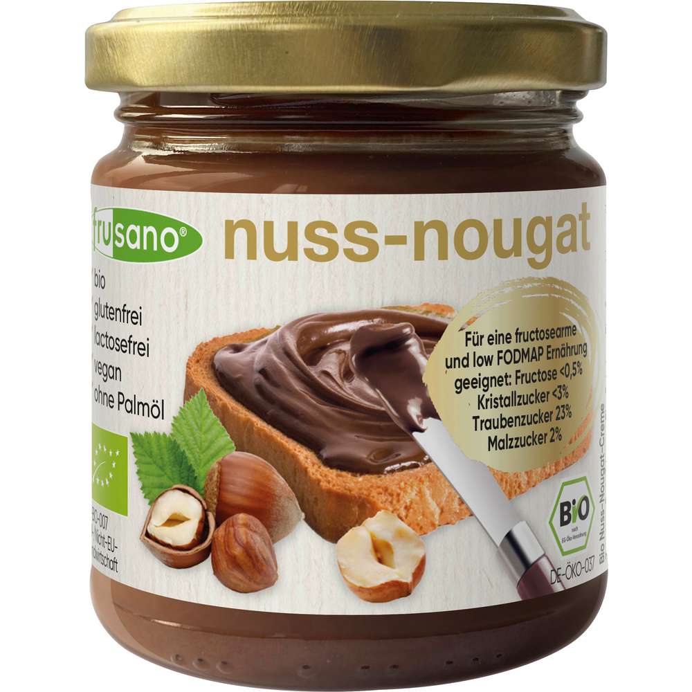 Produktabbildung Frusano Bio Nuss-Nougat-Creme Vegan
