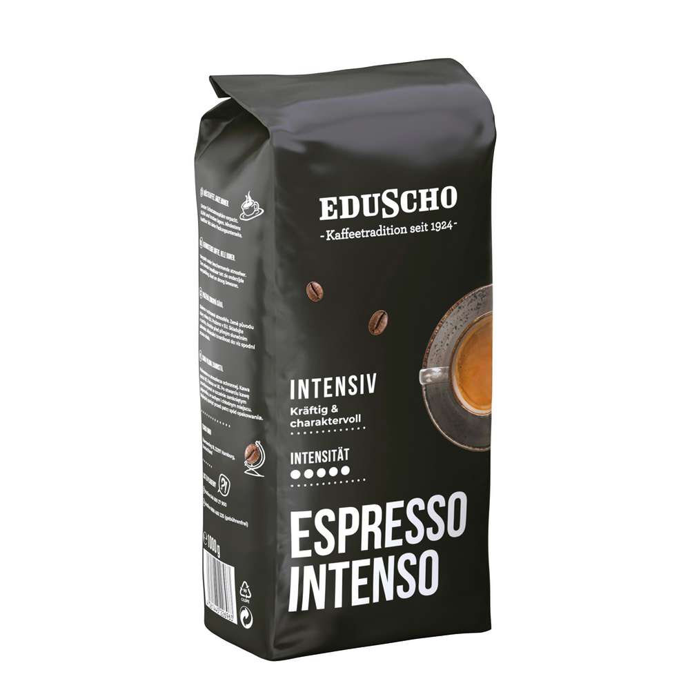Produktabbildung Eduscho Espresso Intenso, ganze Bohnen
