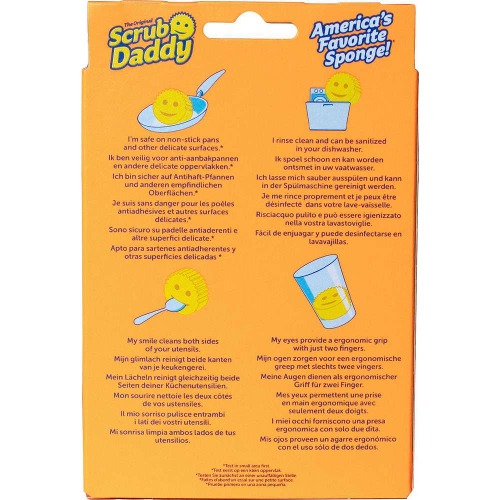 Produktabbildung Scrub Daddy Original-Schwamm, gelb