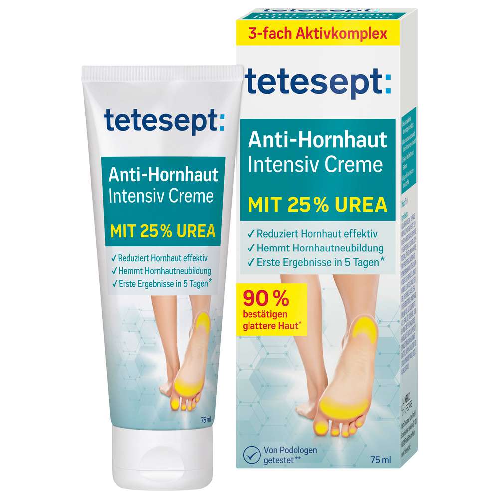 Produktabbildung tetesept Anti-Hornhaut Creme