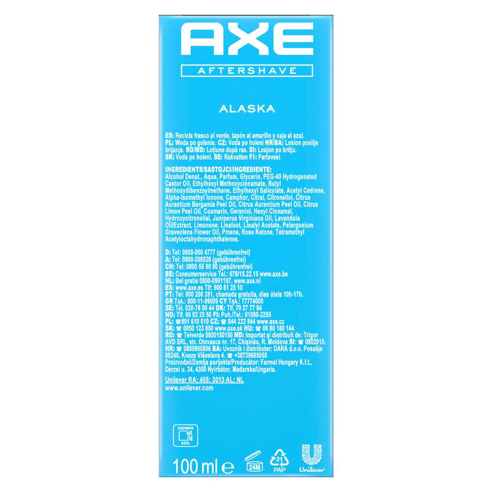 Produktabbildung Axe After Shave, Alaska