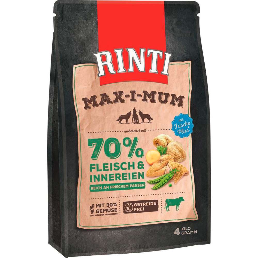 Produktabbildung Rinti Hunde-Trockenfutter Maximum, Pansen