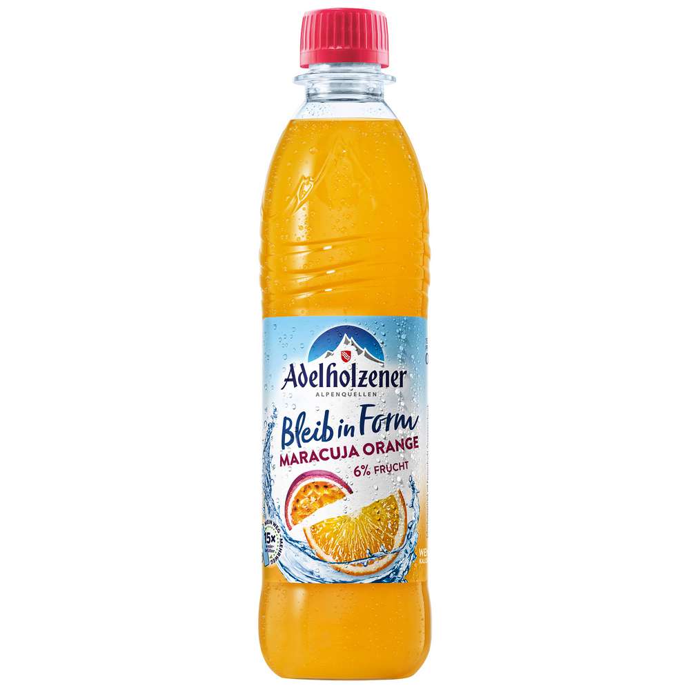 Produktabbildung Adelholzener Erfrischungsgetränk Maracuja Orange