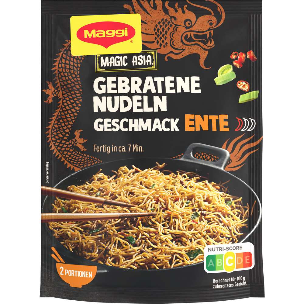 Produktabbildung Maggi Magic Asia Gebratene Nudeln mit Ente