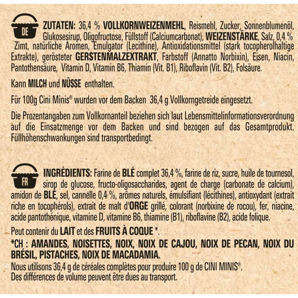 Produktabbildung Nestle Cornflakes Cini Minis