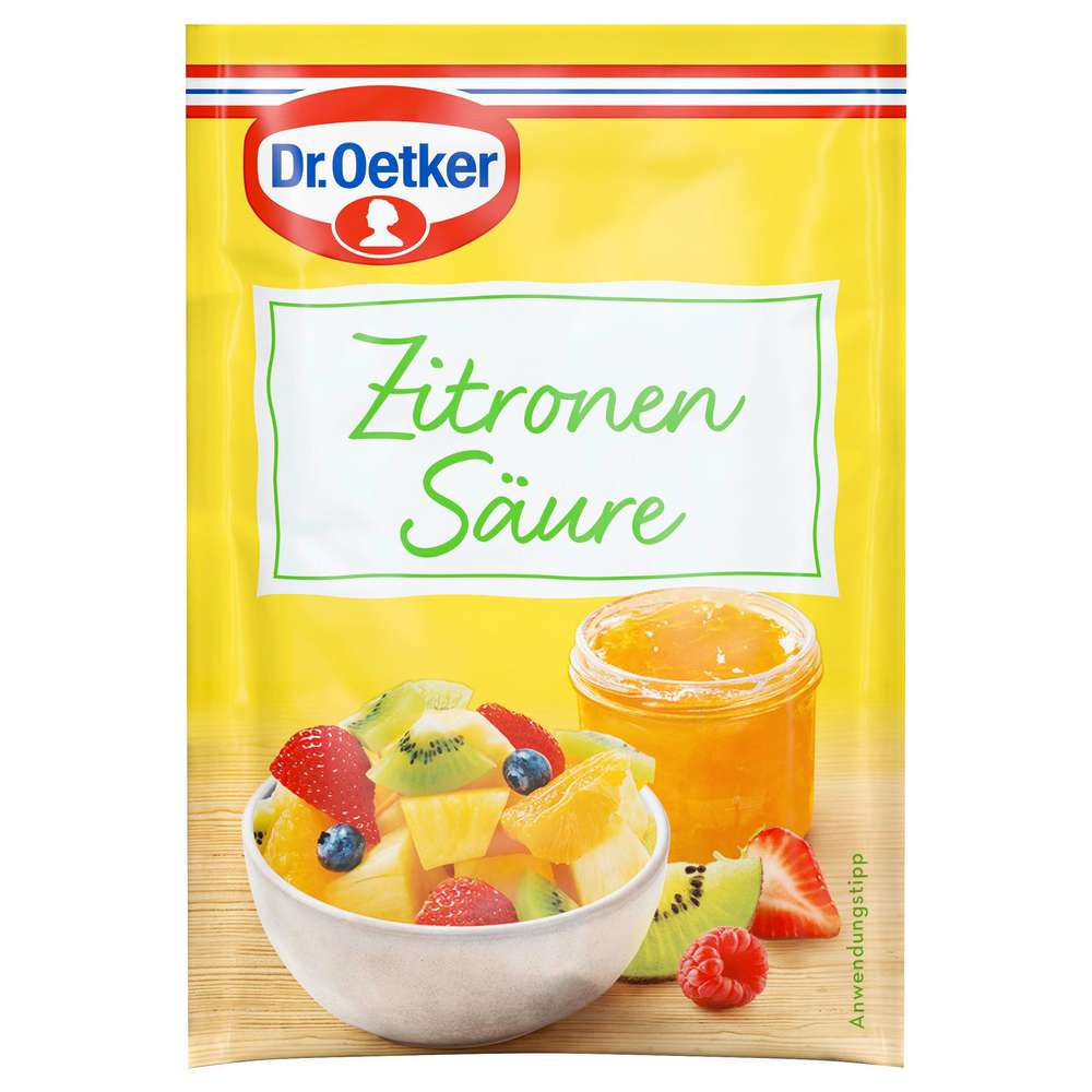 Produktabbildung Dr. Oetker Einmach-Hilfe, Zitronensäure