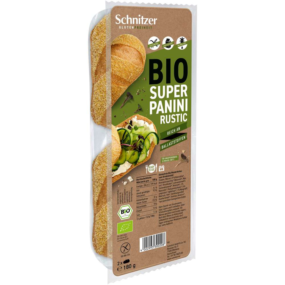 Produktabbildung Schnitzer Bio Super Panini Rustic