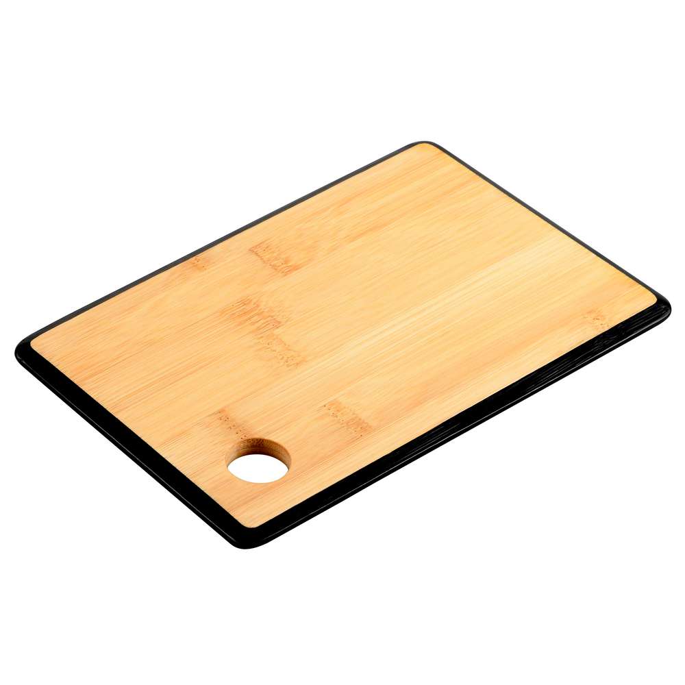 Produktabbildung Kesper Schneidebrett schwarz, 23x15x1cm, Bambus