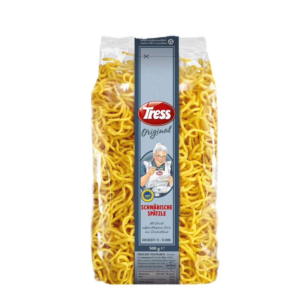 Produktabbildung Tress Schwäbische Spätzle 