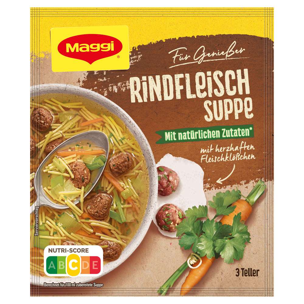 Produktabbildung Maggi Genießer Suppe, Rindfleisch