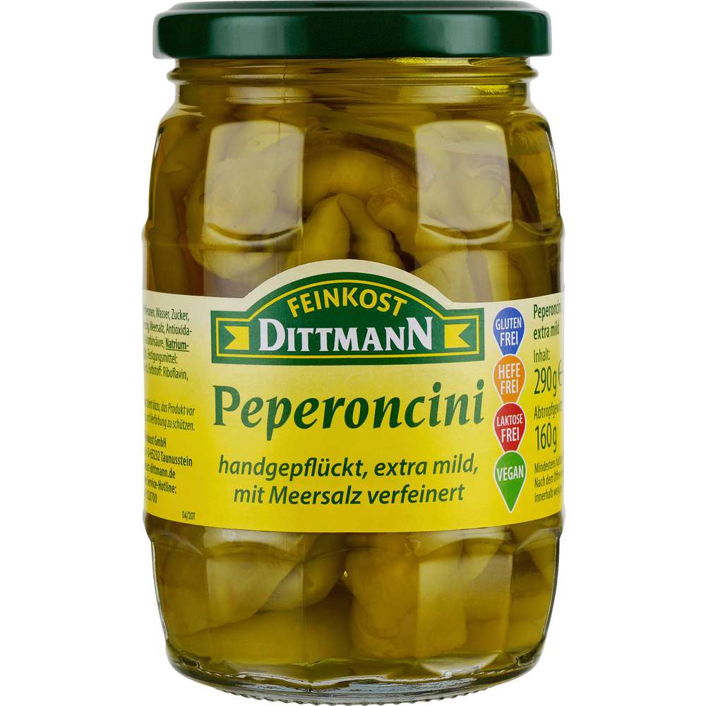 Produktabbildung Feinkost Dittmann Peproni, mild
