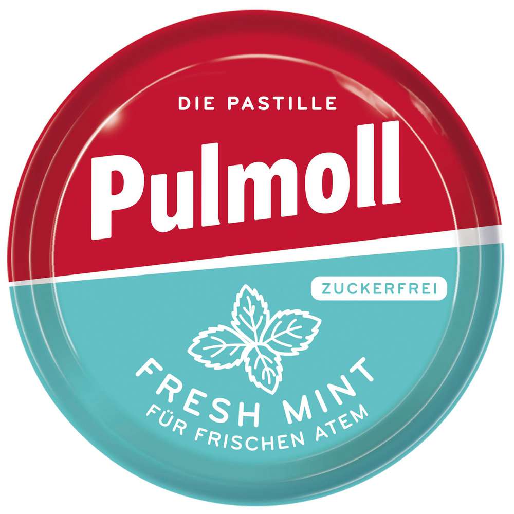 Produktabbildung Pulmoll Pastillen Fresh Mint, ohne Zucker