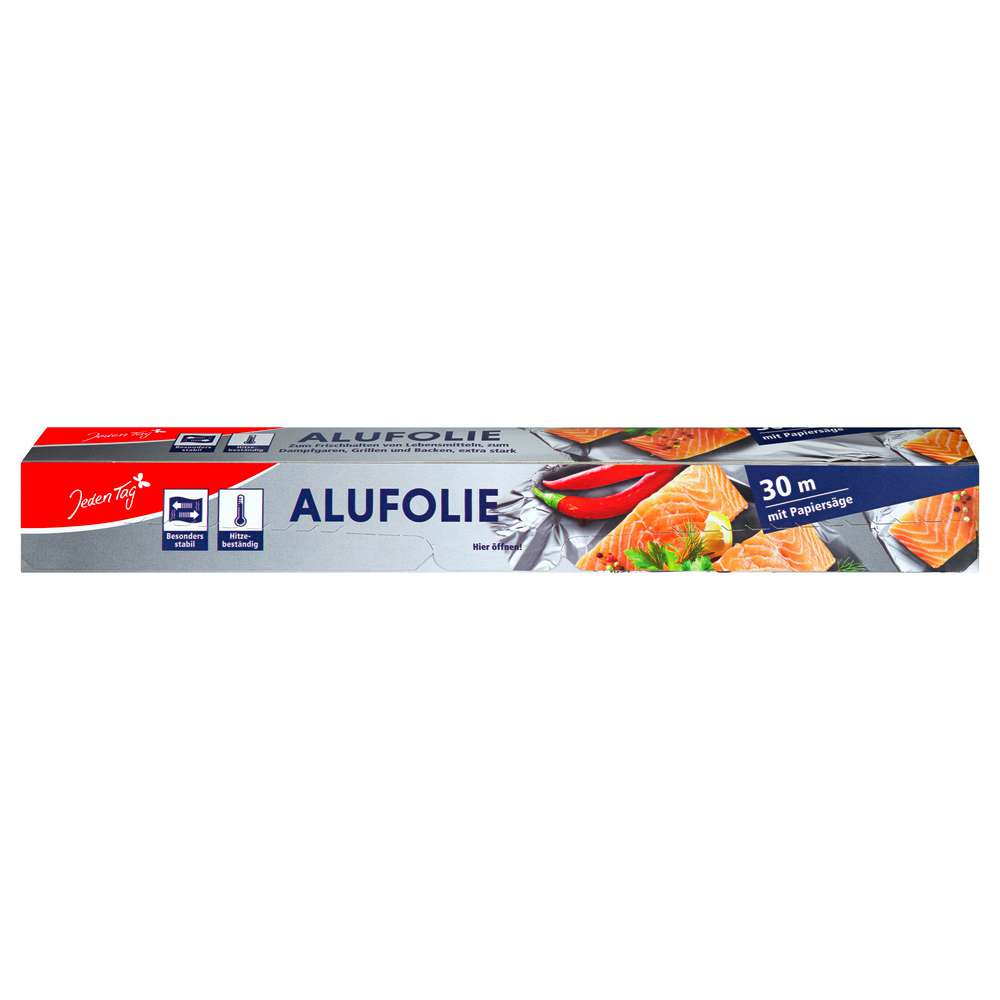Produktabbildung Jeden Tag Alufolie