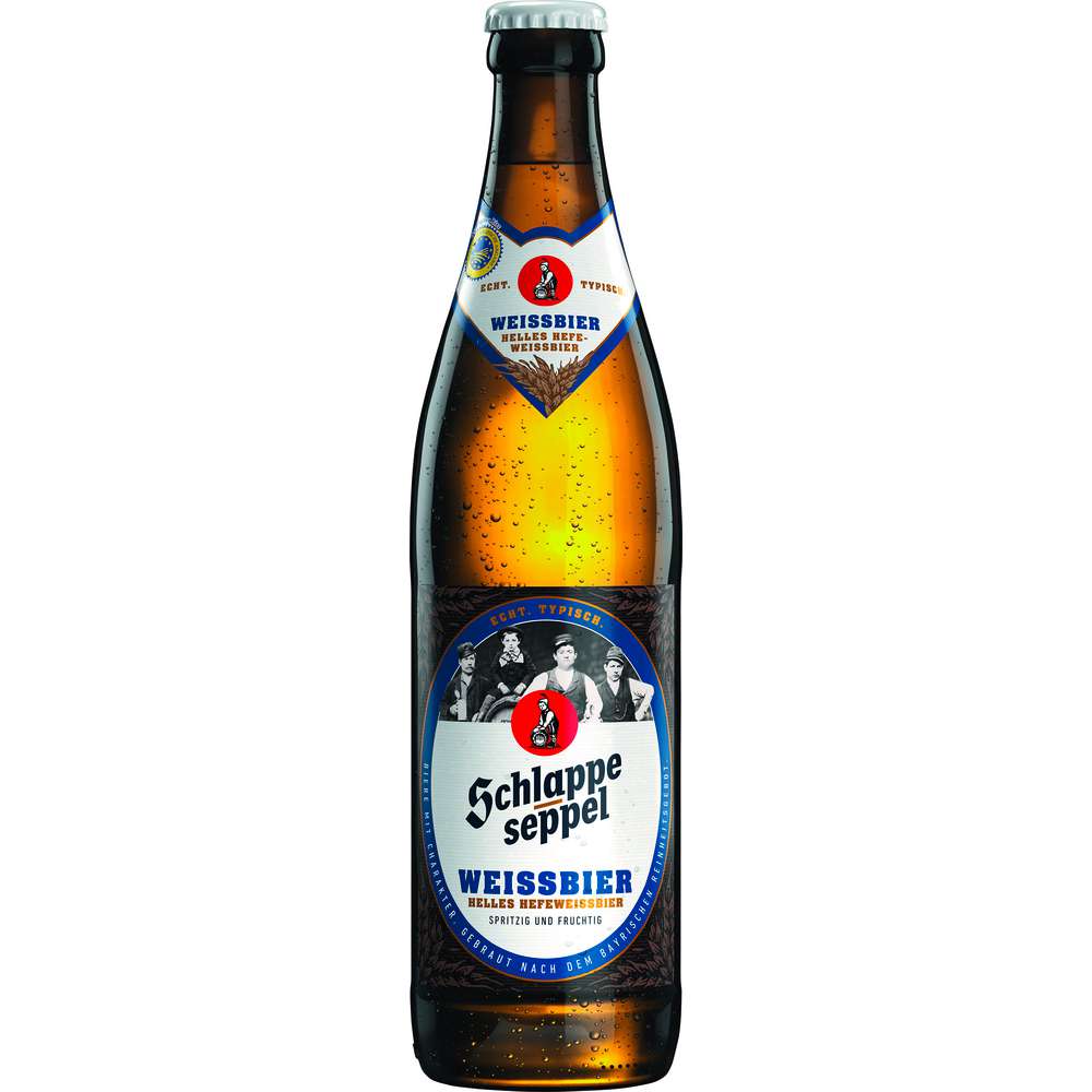 Produktabbildung Schlappeseppel Weißbier 5,5%