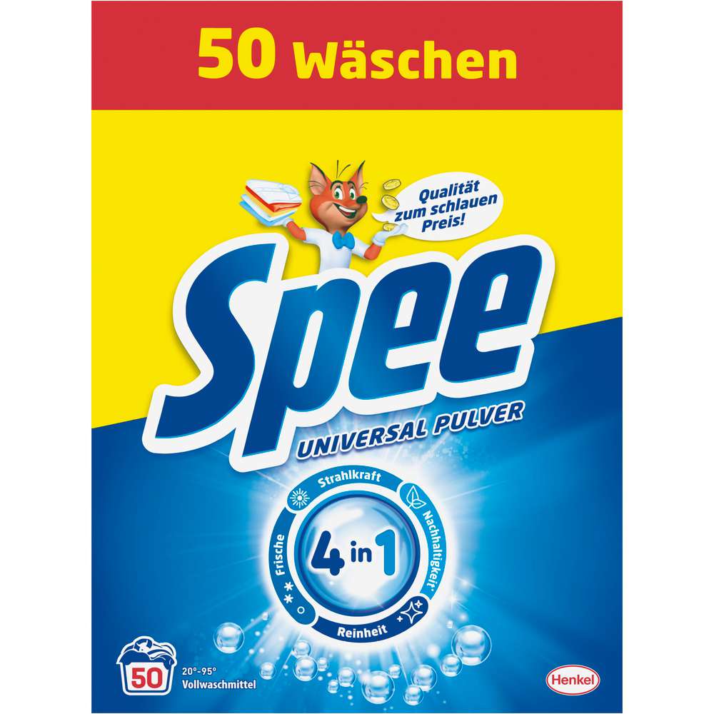 Produktabbildung Spee Universal-Waschmittel Pulver 4in1