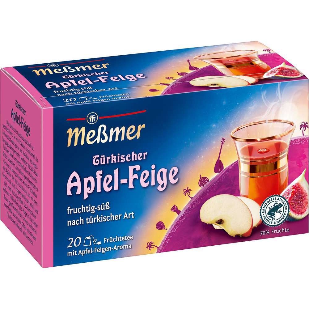 Produktabbildung Messmer Früchte-Tee Türkischer Apfel-Feige, fruchtig-süß