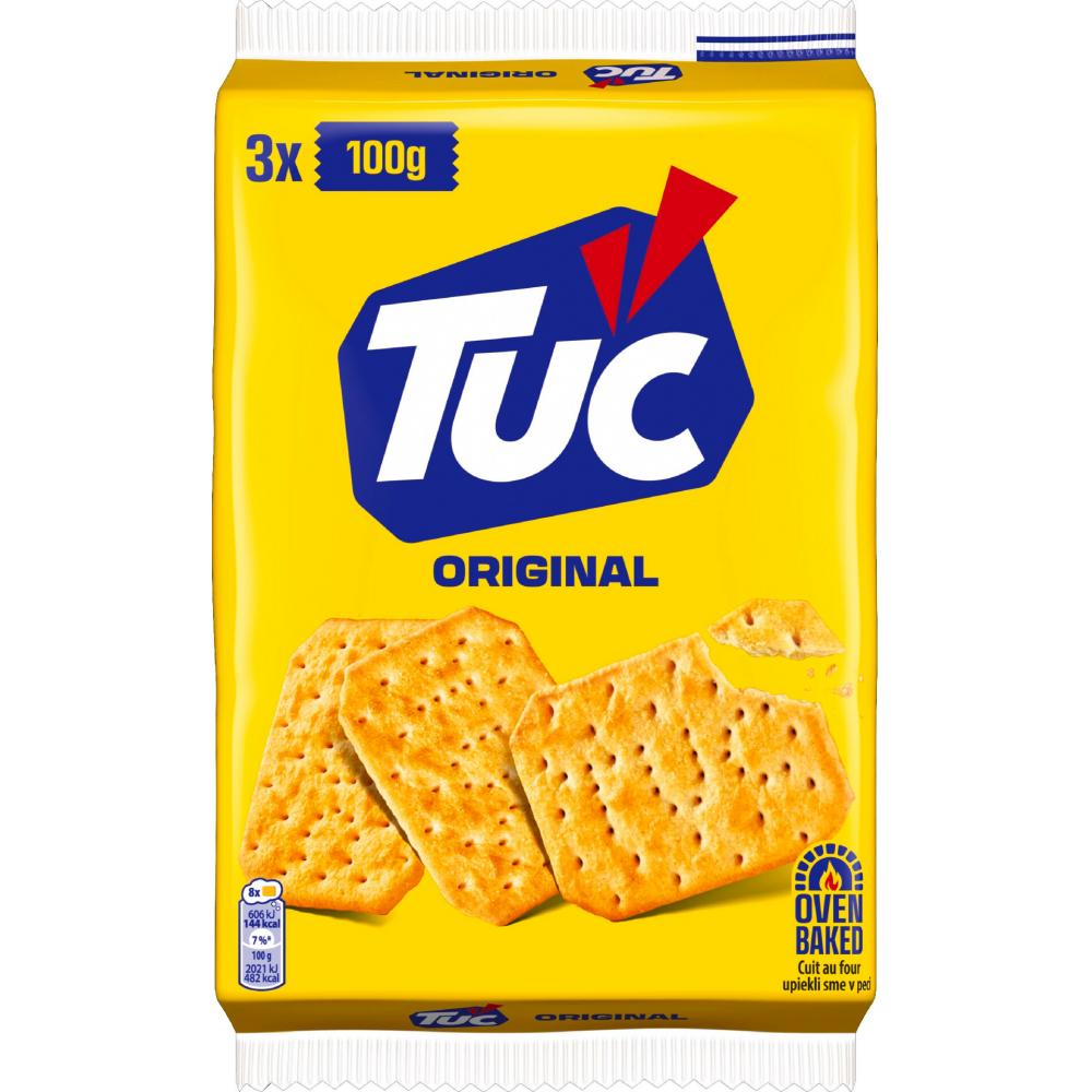 Produktabbildung keine Marke Tuc Cracker, 3 x 100 g