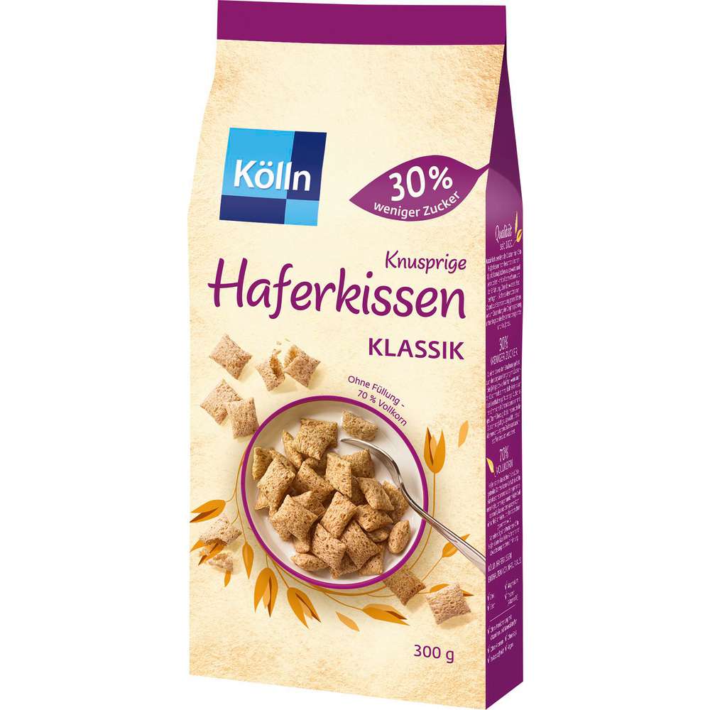 Produktabbildung Kölln Vollkorn Haferkissen, klassik