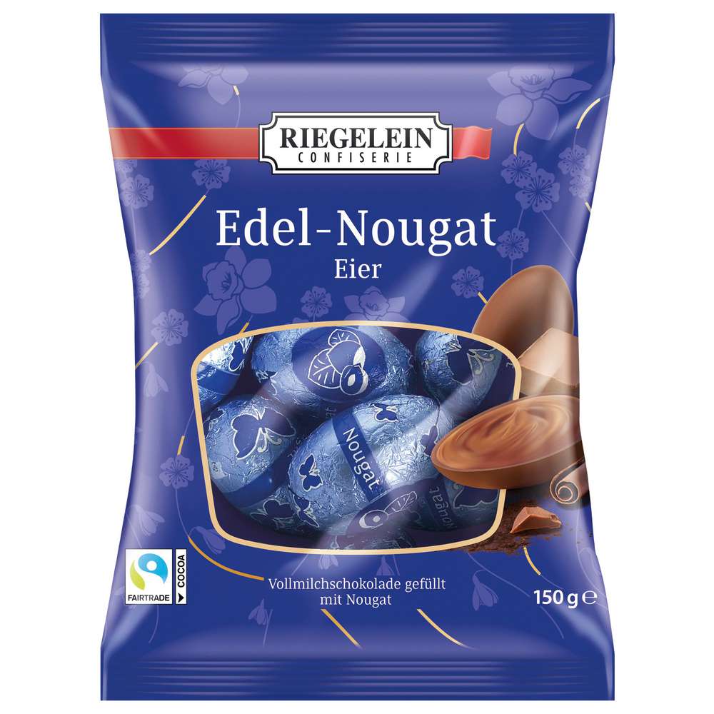Produktabbildung Riegelein Edel-Nougat Eier
