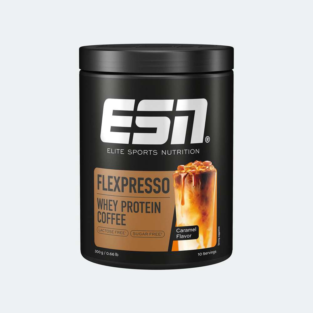 Produktabbildung ESN FLEXPRESSO Whey Protein Coffee Caramel Flaver