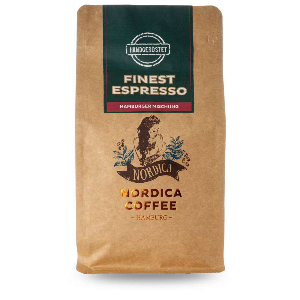 Produktabbildung Nordica Finest Espresso Hamburger Mischung 